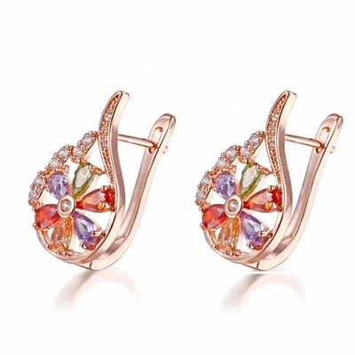 Garnet Morganit Peridot Kristal Zirkon Set Küpe Kolye Kolye Yüzük
