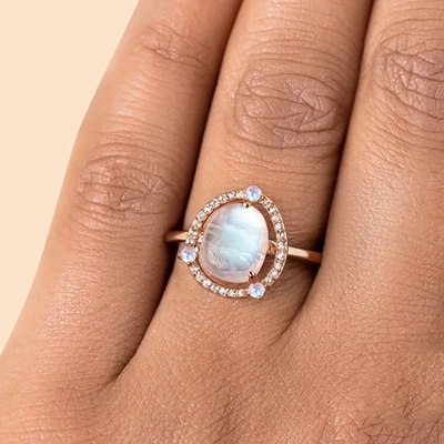 Katı 925 Ayar Gümüş 18 K Altın Kaplama Yüzük Vintage Aytaşı Yüzük En İyi Stil Şerit Fabrika Takı