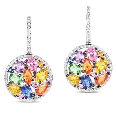 Garnet Morganit Peridot Kristal Zirkon Set Küpe Kolye Kolye Yüzük