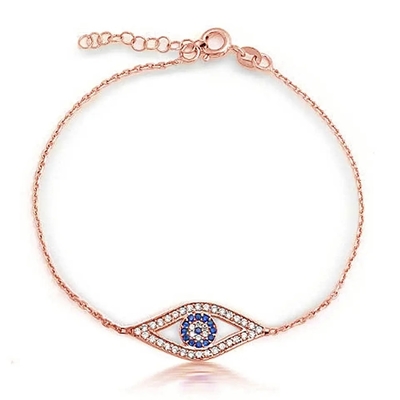 Toptan 925 Ayar Gümüş Rose Altın Kaplama Oval Kesim Tanzanite Kolye Ucu