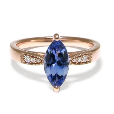 925 Ayar Gümüş Yüzük Kolye Küpe Halo Oval Şekil Tanzanite Takı Setleri