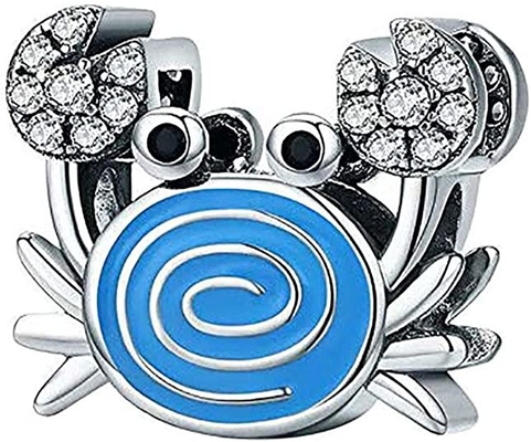 Inspired Silver - Kübik Zirkon Takılı Bileklik için Gümüş Kişiye Özel Charm