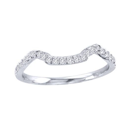 43 ADET 0.43ct Pırlanta Nişan Alyans 18K Beyaz Altın Renk ODM