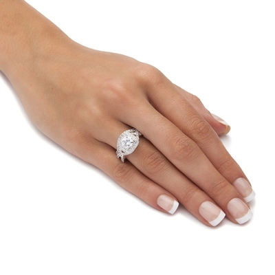 0.92ct SI1 Pırlanta Nişan Alyans Gelin İçin Yuvarlak Kesim